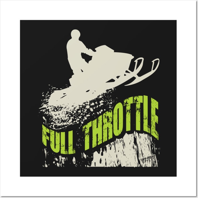 Full Throttle Wall Art by OffRoadStyles